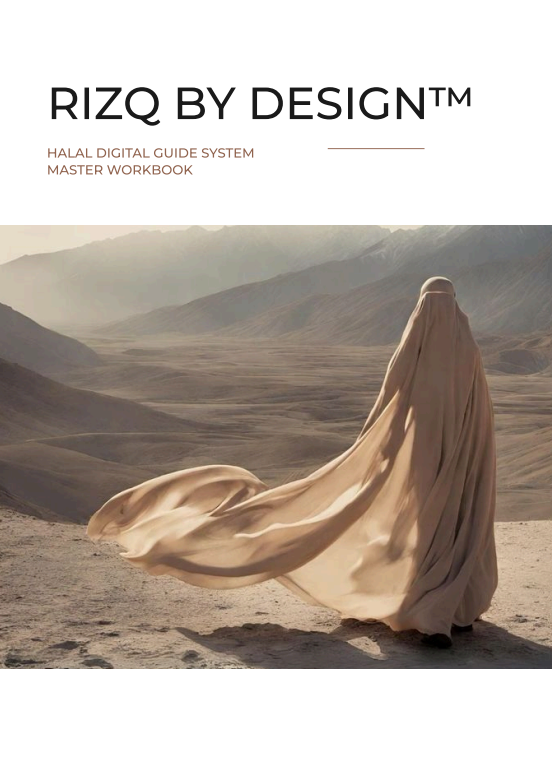 RIZQ BY DESIGN Halal Digital Guide System Master Workbook